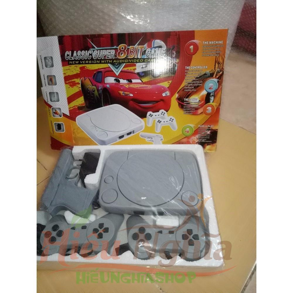 [Kèm băng 132 trò] Máy chơi game băng nhựa 8 BIT TV GAME có sẵn game trong máy