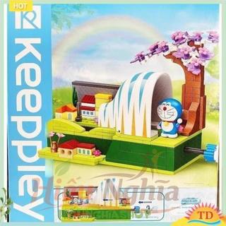  Đồ chơi lắp ráp mô hình Đường Hầm Thu nhỏ Doraemon Nobita Keeppley K20417 