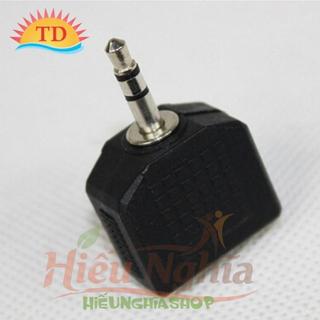 Đầu Chia Jack 3.5 Chuẩn Từ 1 Cổng Ra 2 Cổng