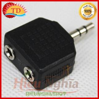 Đầu Chia Jack 3.5 Chuẩn Từ 1 Cổng Ra 2 Cổng