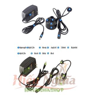  Máy phun sương tạo khói sương có đèn đổi màu dùng cho thác nước  đã có nguồn  