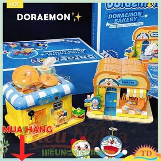  Cửa Hàng Khởi Nghiệp Của Doraemon & Nobita - Đồ chơi mô hình lắp ráp 3D BALODY SHANGJI Nanoblock 