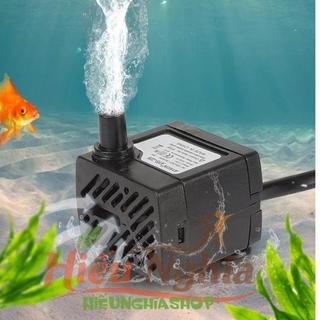[ 5W không đèn] Máy Bơm Nước Chìm cho Hồ Cá Hòn Non, Bộ Thác Nước