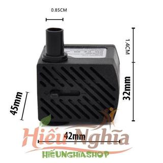 [ 5W không đèn] Máy Bơm Nước Chìm cho Hồ Cá Hòn Non, Bộ Thác Nước