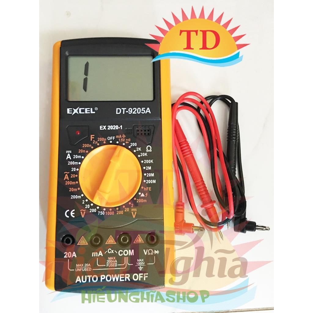 Đồng hồ đo vạn năng Digital Excel DT9205A cho thợ điện tử (    )