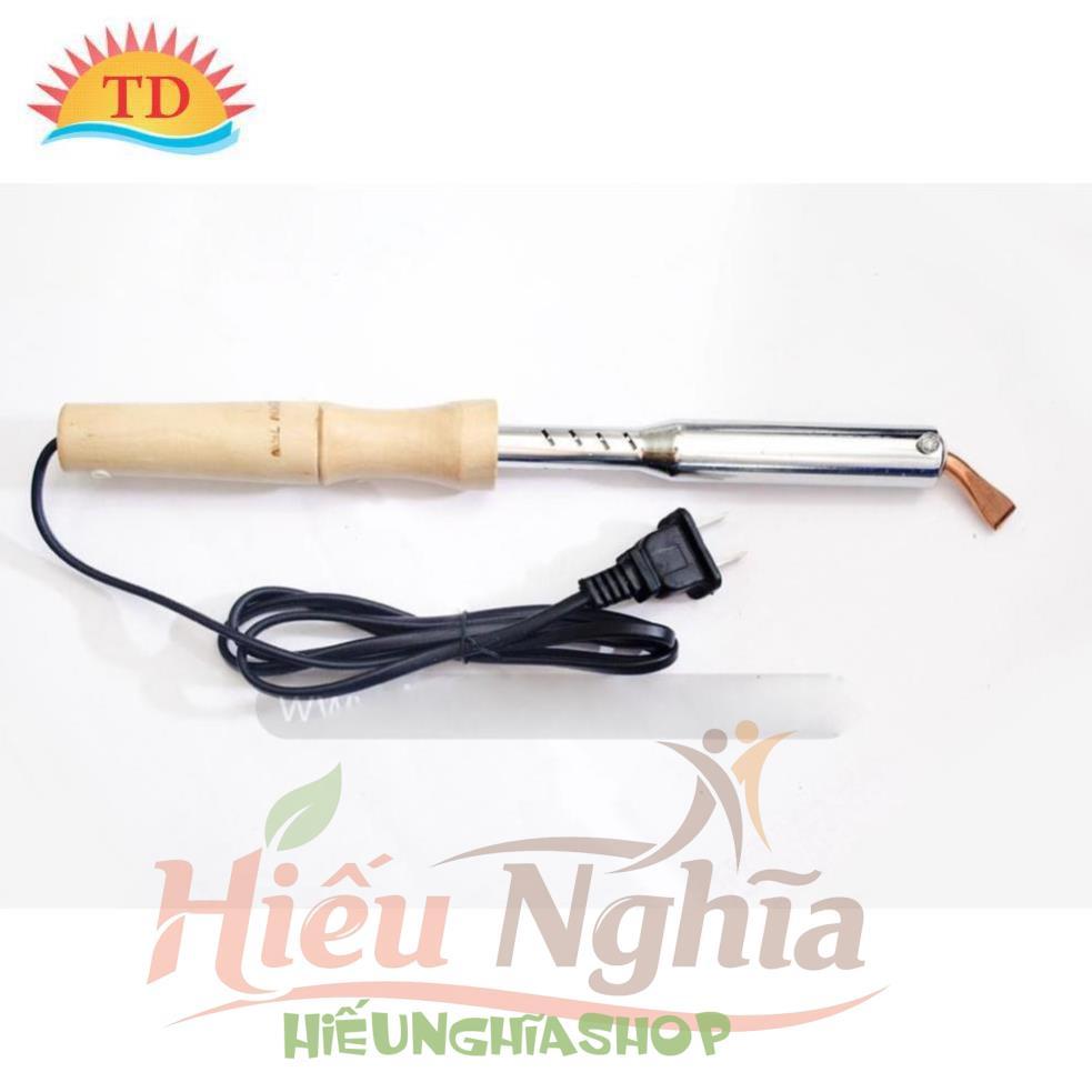 Mỏ hàn chì cao cấp TLW 50W cán gỗ