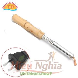 Mỏ hàn chì cao cấp TLW 50W cán gỗ