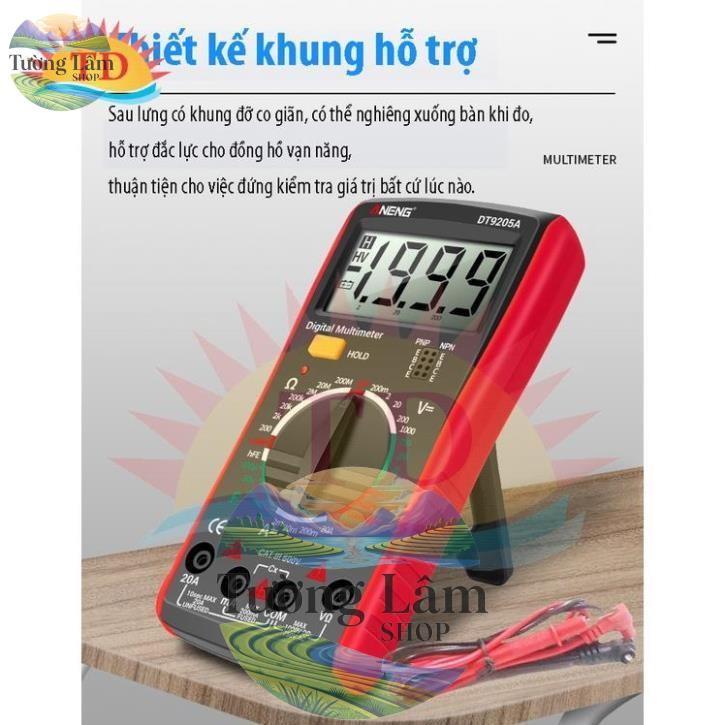 Đồng hồ đo vạn năng ANENG DT9205A sửa chữa cho thợ điện, điện tử