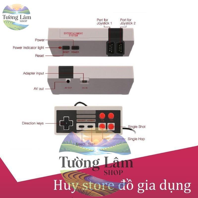 Máy chơi game cổ điển mini 620 trò Tăng 2 bộ tay game cho 2 người_SUPER NES Classic Phiên Bản Máy SN