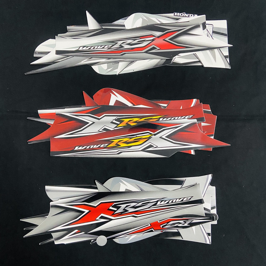 Bộ tem đầy đủ dán xe WAVE RSX  2009 chất lượng cao cấp nhiều màu sắc