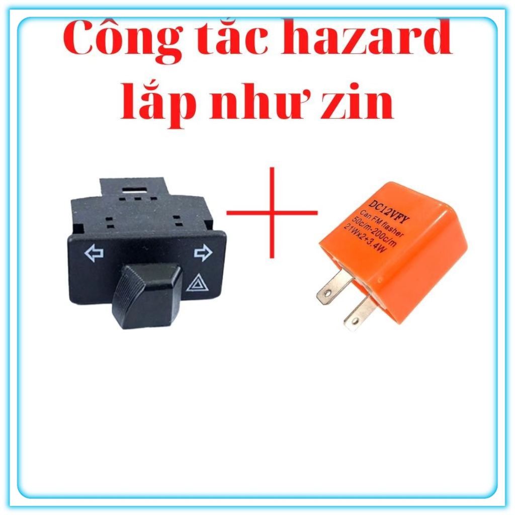 Công tắc xi nhan tích hợp Hazard gắn các dòng xe honda, wave sh vision winner winner X Vario lead ab