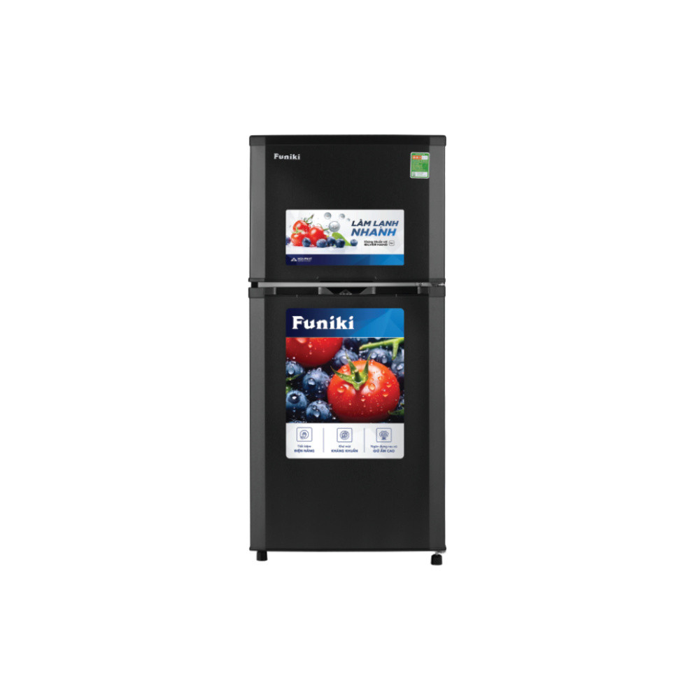 Tủ Lạnh Funiki HR T6159TDG 159L Bạc, Dung Tích Lớn, Tiết Kiệm Điện 5 Sao