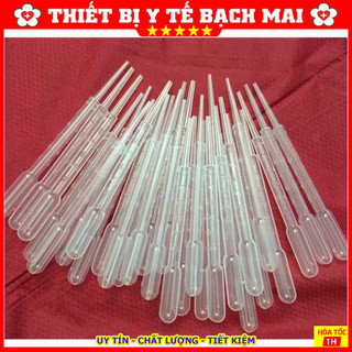 [Combo 10 ống] Ống Bóp Pipet Nhỏ Giọt, Ống Hút Nước 3ml, 5ml Dụng Cụ Làm Mỹ Phẩm