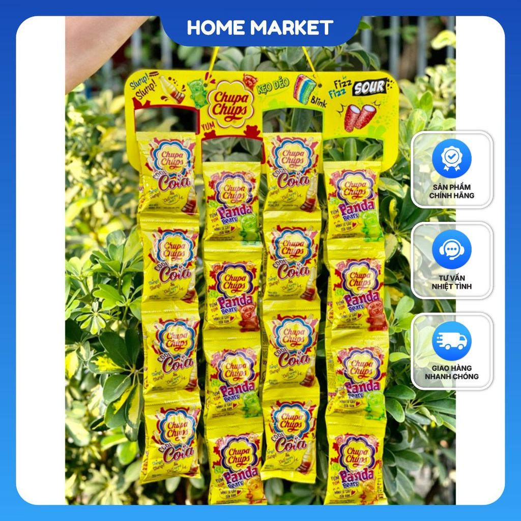 Kẹo Dẻo Chupa Chups 2 vị