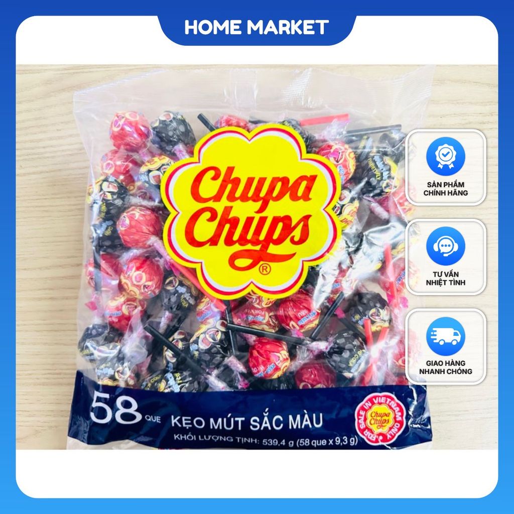Kẹo Chupa Chups Hương CoLa ( 58 que Chup )