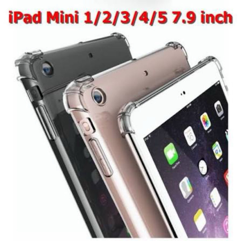 Ốp Lưng Silicon Trong Suốt Chống Sốc Cho iPad Mini 1 / Mini 2 / Mini 3 (7.9 inch) phukiengiabaostore