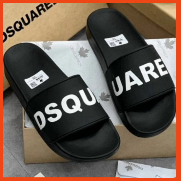 Giày dép quai DSQUARED2 cho cả nam và nữ, model chữ nổi, size 36-43. giaydephuyenanh34 chuyên sỉ giá