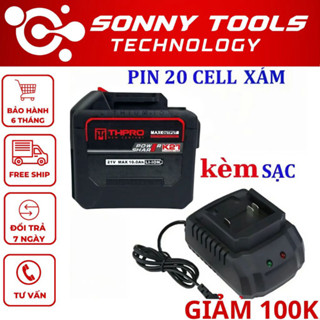  combo sạc pin 20 cell dùng máy khoan máy xiết bulong quạt cầm tay 