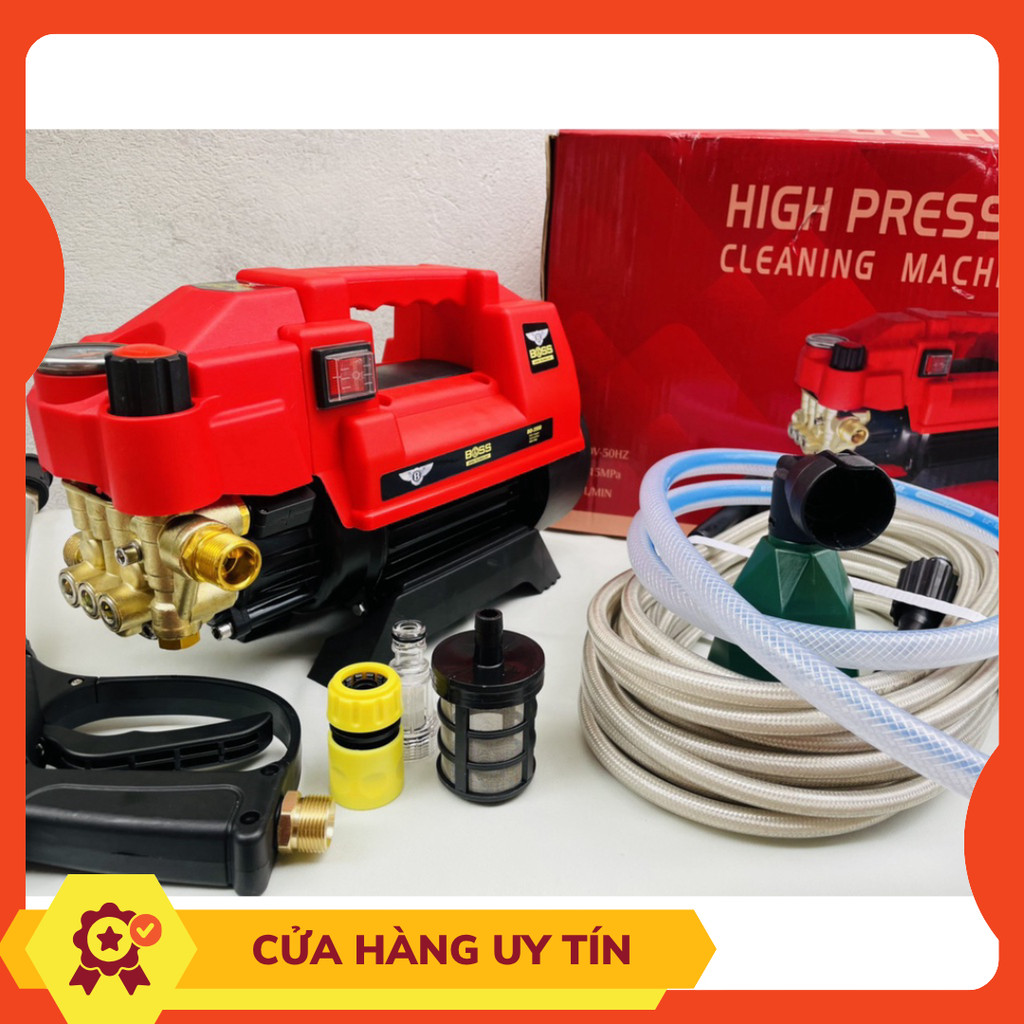 Máy Rửa Xe Boss Japan | Model Bo-3500 | Công Suất 3500W | Lõi Đồng 100% | Siêu Bền Bỉ