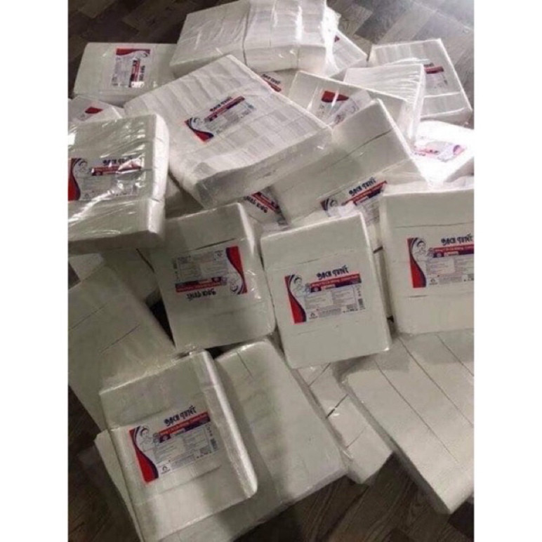 Bông bạch tuyết cắt sẵn 7x7 hoặc 10x10  (túi 500g)