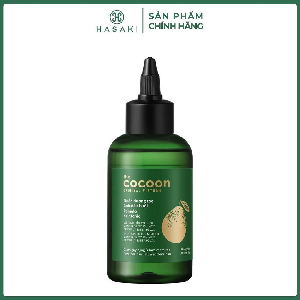 [CHÍNH HÃNG] [DAILY] Nước Dưỡng Tóc Cocoon Tinh Dầu Bưởi Pomelo Hair Tonic Hasaki Sản phẩm chính hãn