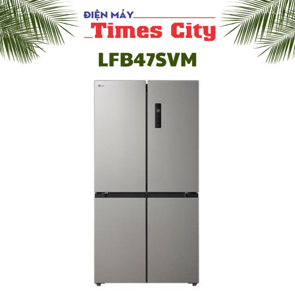 chính hãng Tủ lạnh LG Inverter 474 lít Multi Door LFB47SVM