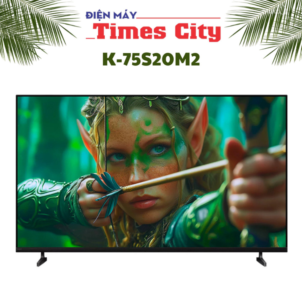 chính hãng Google Tivi Sony 75 inch 4K K-75S20M2