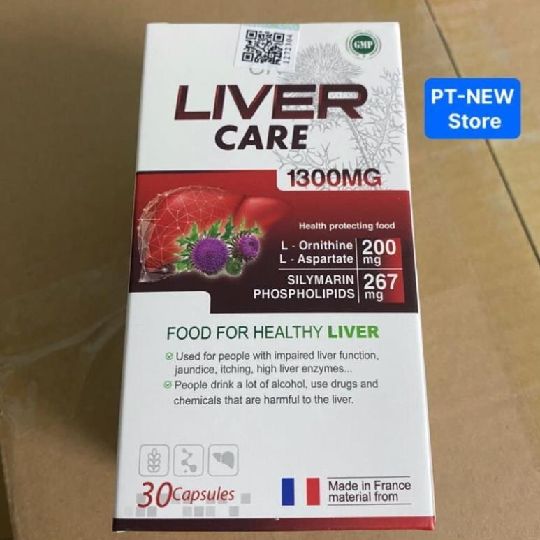 [CHÍNH HÃNG] Ck LIVER CARE 1300 mg- nhập khẩu từ Pháp hỗ trợ thanh nhiệt, giải độc gan (Hộp/ 30 viên