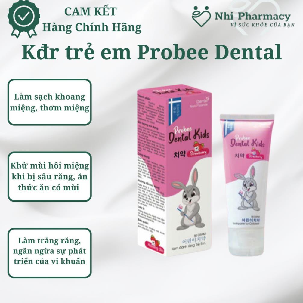 [CHÍNH HÃNG] Kem đánh răng Probee Dental kids