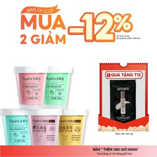  Dầu gội tẩy tế bào chết SPES tinh chất muối biển sạch gàu da đầu dưỡng ẩm kiềm dầu và phồng tóc 280g 
