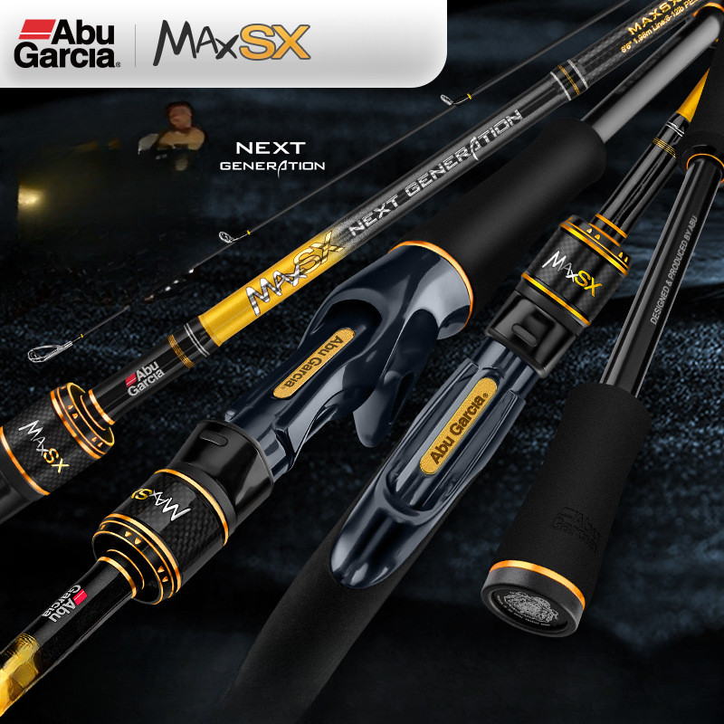 Abulua Rod Max. MAX SX Cần câu cá dài bằng carbon siêu cứng, cần đen mạnh mẽ, cần câu dài