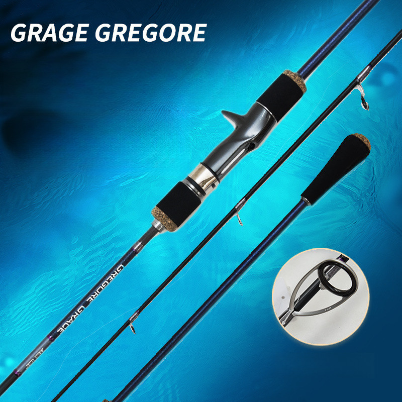 Cần câu jigging chậm bằng sắt tấm FUJI Cần câu cá Fuji Guide Ring Quick Drag, câu cá trên thuyền, câ