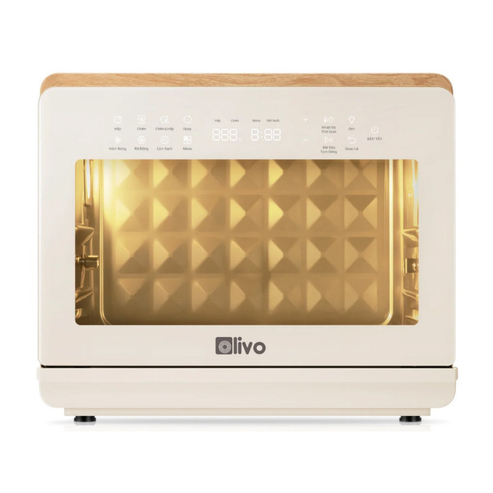 [OLIVO] Nồi Chiên Hấp OLIVO SF20 PRO - Dung tích 20L - Nồi Chiên Hơi Nước 70 Chế Độ, bản cải tiến