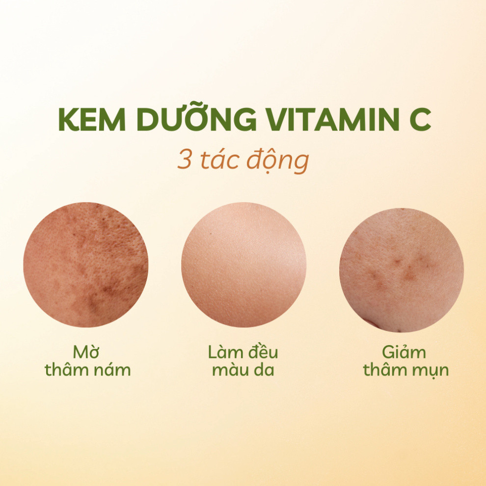 [1/3 Lọ]  [MUA 2 TẶNG 1]B ộ đôi serum kem dưỡng Vitamin C dưỡng sáng da mờ thâm nám tàn nhang từ trá