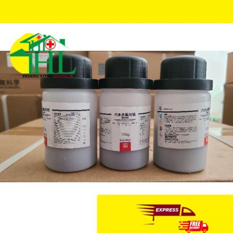 Hóa chất : Cobalt(II) chloride hexahydrate  CoCl2.6H2O 100g  T.Quốc