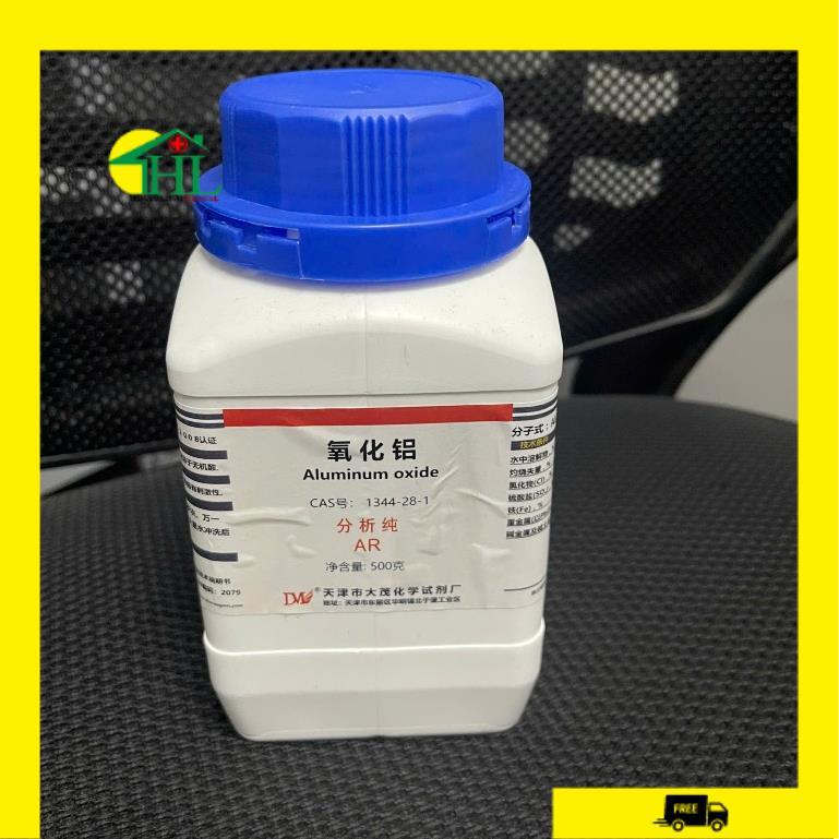 Hóa chất : Aluminum Oxide Al2O3 500g  T.Quốc