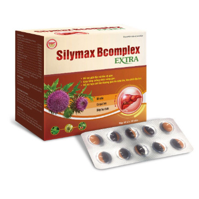Silymax Bcomplex Extra hỗ trợ bổ gan mát gan tăng cường chức năng gan, hạ men gan SILYMARIN BCOMPLEX