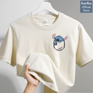  Áo thun nữ form vừa SUNTEE STFV213 phong cách basic in hình 113 vải cotton 250GSM cao cấp thoáng mát 