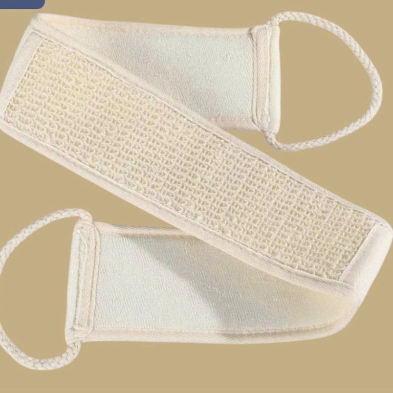 Khăn Tắm Xơ Mướp Tự Nhiên K25 Tẩy Tế Bào Chết Lưng, Khăn Da Dài Bóng Rửa Để Làm Sạch Sâu & Massage