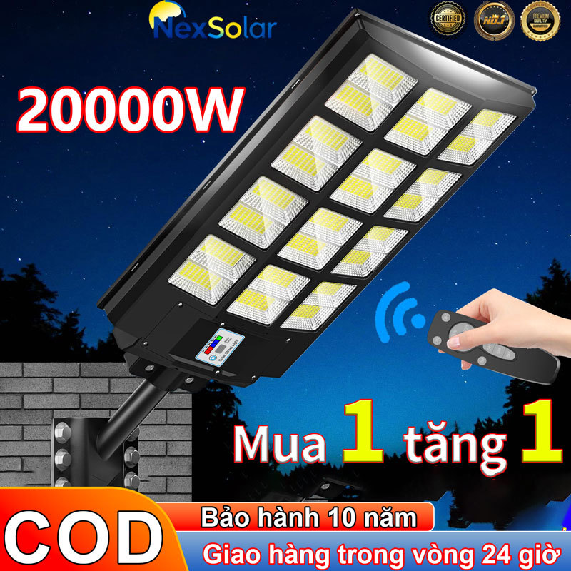 【Bảo hành 10 năm, chỉ đổi không sửa】Đèn năng lượng mặt trời ngoài trời đèn năng lượng mặt trời sân vườn đèn năng lượng