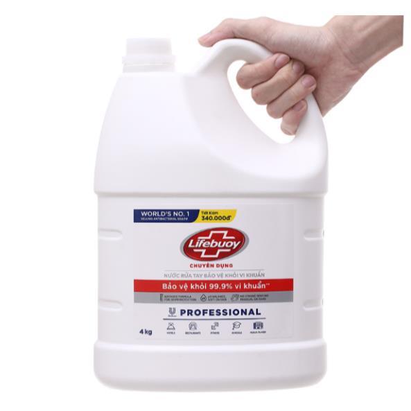 Nước rửa tay Lifebuoy can 4kg