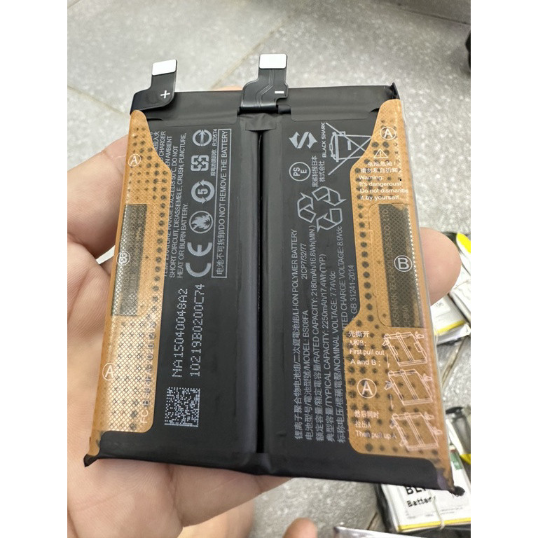 Pin Xiaomi Black Shark 4, Black Shark 4 Pro, Black Shark 4s, Black Shark 4s Pro, BS08FA new hãng