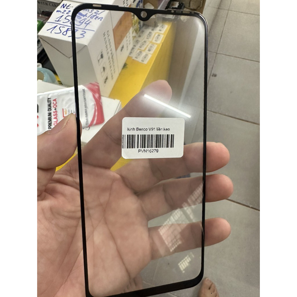 kính Benco V91/v90 plus liền keo dùng cho thợ ép kính