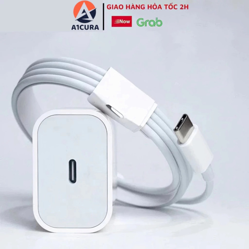 Bộ Củ Cáp Sạc Nhanh 20W An Toàn Ổn Định- Bảo Vệ Thiết Bị- Không Nóng Máy- Có Chống Nổ-A1CURA