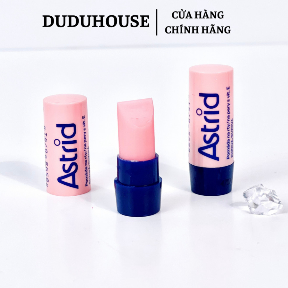 TT Son Dưỡng môi Mỡ Hươu Astrid Dưỡng ẩm, phục hồi môi khô nẻ 19g Duduhouse T