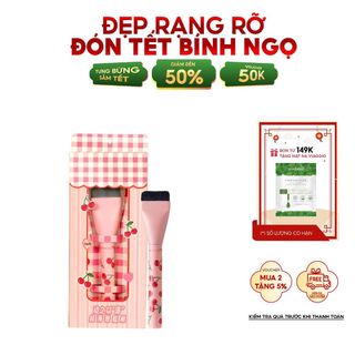  Cọ tán kem nền AMORTALS×wiggle wiggle Siêu mỏng Cọ Trang Điểm Đầu Phẳng Tán Kem Nền Che Khuyết Điểm 
