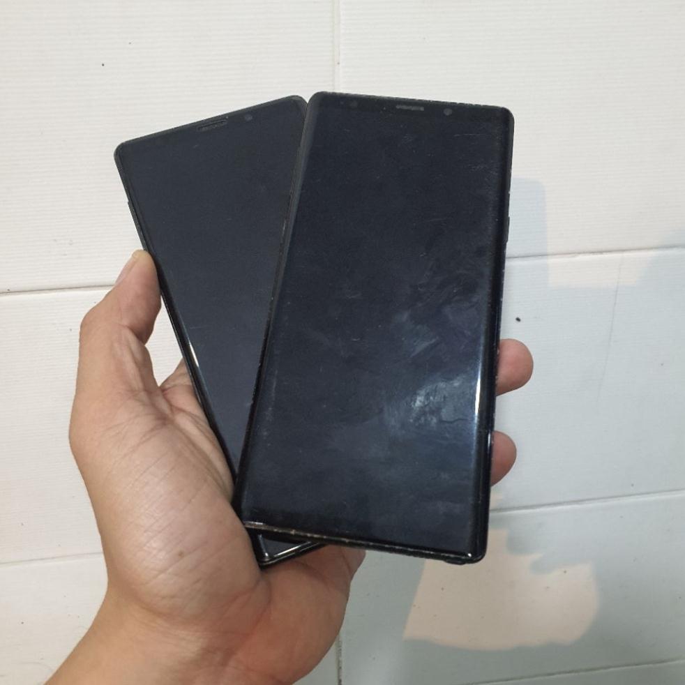 Xác điện thoại Samsung Note 9 hư màn hình. Mã Not 9. Bao main rin full chức năng. BH 36 háng