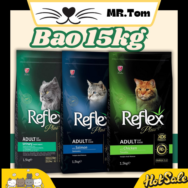 [Bao 15kg] Hạt cho mèo REFLEX 15kg - Pet Shop Go Vap
