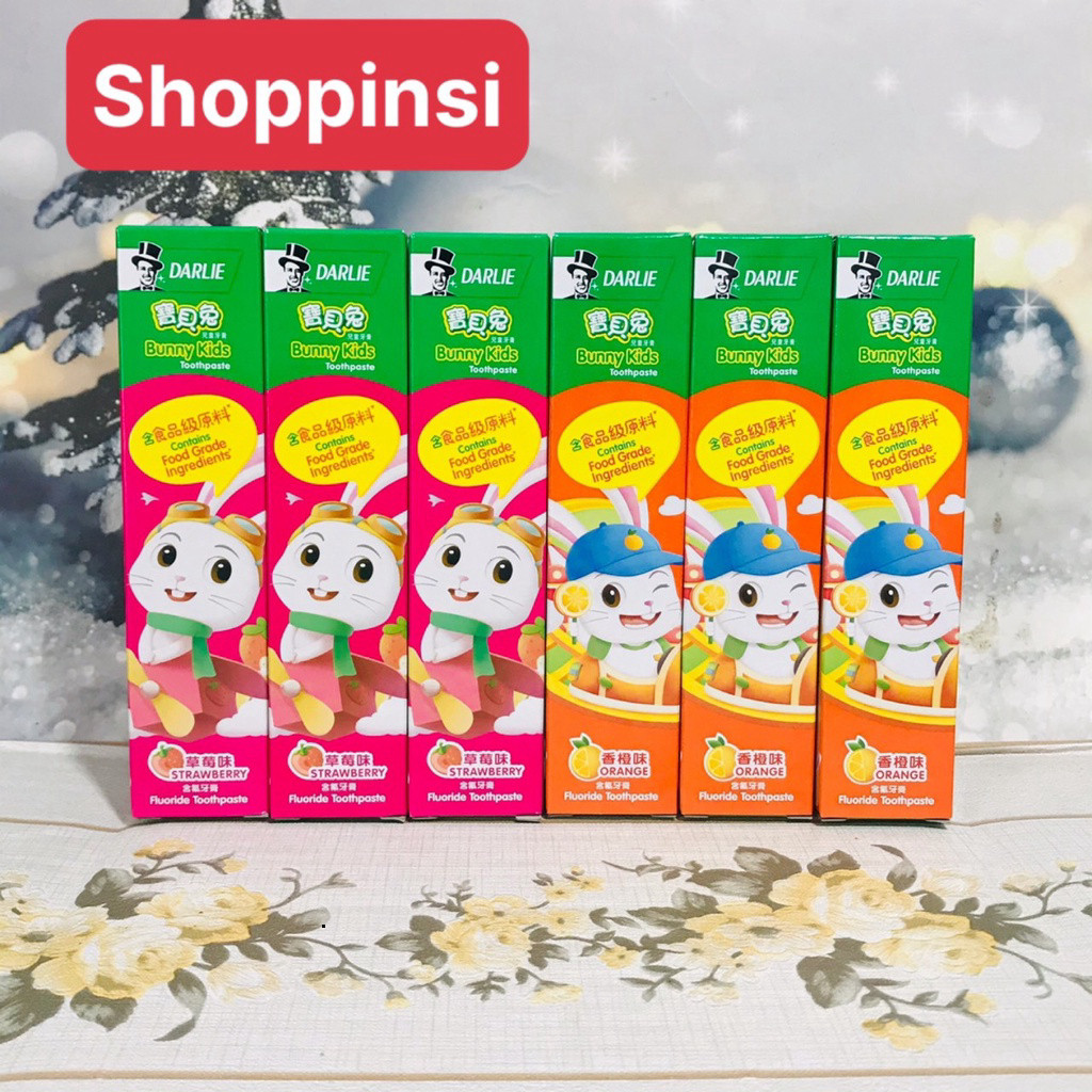 Kem đánh răng Darlie Bunny Kids dành cho bé 40g