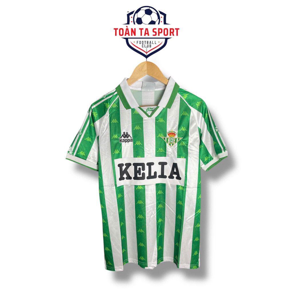 ✅FREE SHIP✅ [Chỉ Có Áo] Áo Bóng Đá Retro CLB Real Betis 1996 - Hàng Nhập Khẩu Thái Lan - Nhất Tốp